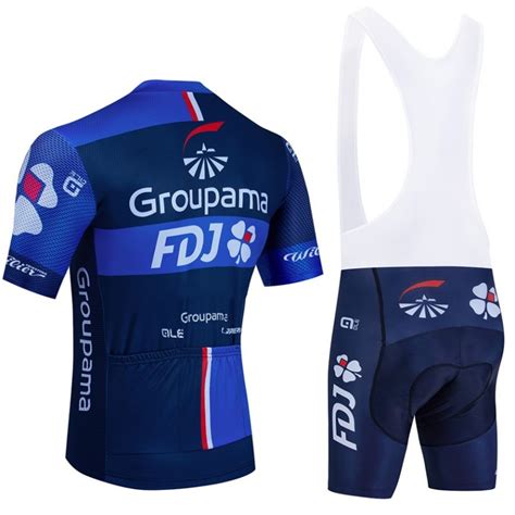 Tenue complète cyclisme équipe pro FDJ Groupama 2024 Aero Mesh