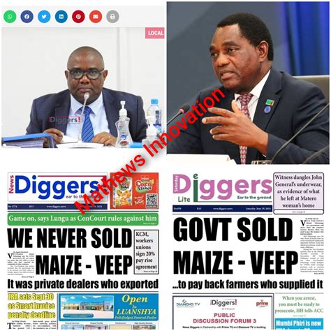 Mathews - "Zambia's Maize Export Plans: A Recipe for Disaster?" The