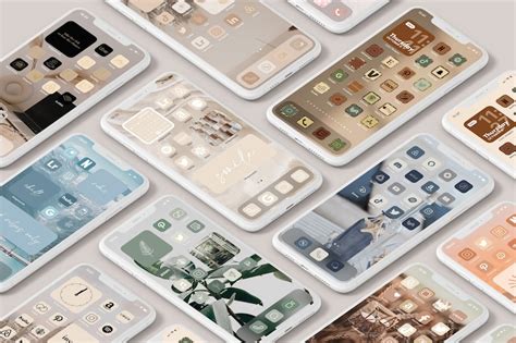 App Icons Beige Neutral Tones Nude Cream Fall Autumn Etsy