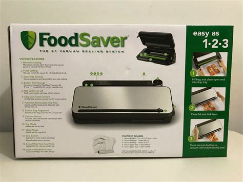 FoodSaver VS3180 Multi Use Vacuum Sealer Food Saver Preservation System