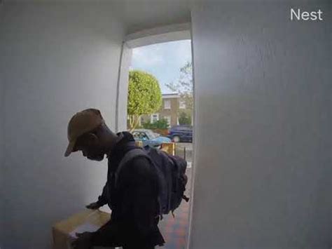 Package Thief Caught On Nest Cam YouTube