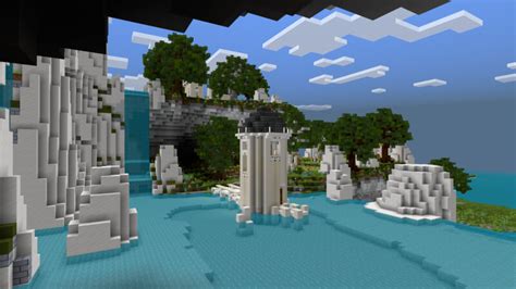 Waterfall Castle by CrackedCubes (Minecraft Marketplace Map ...