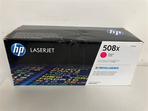 Genuine New Sealed HP CF363X 508X Magenta Toner Print Cartridge