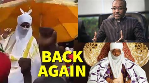 Sanusi Reinstated As Emir Of Kano Sanusi A Historical Narrative YouTube