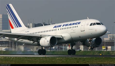 Aircraft Photo Of F GRHL Airbus A319 111 Air France AirHistory