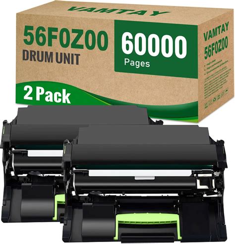 Amazon 56F0Z00 Drum Unit Dawn 2 Pack 56F0Z00 Imaging Drum