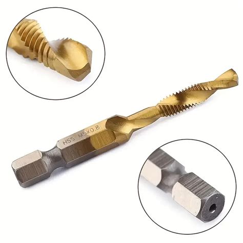 Walfront Mata Bor Drill Bit Countersink Hss M M Pcs No Color