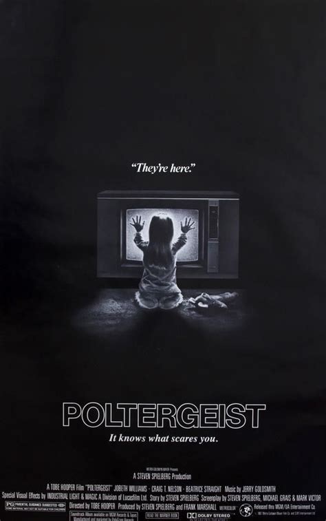 Poltergeist 1982 Old Movie Posters Poltergeist Original Movie Posters