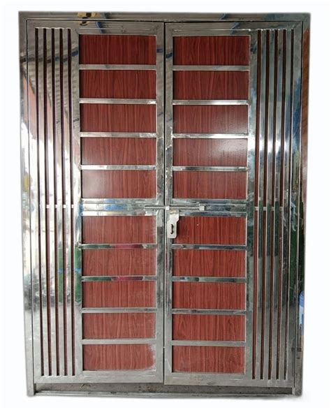 Modern 12mm Stainless Steel Hinged Main Gate For Home At Rs 350 Sq Ft