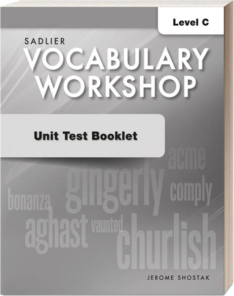 Vocabulary Workshop Tools For Excellence Grades 612 Sadlier School