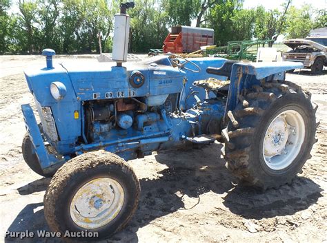 Ford 3400 Tractor In Kinsley Ks Item Do9745 Sold Purple Wave