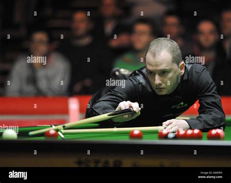 John Higgins During The Masters At Wembley Arena Hi Res Stock