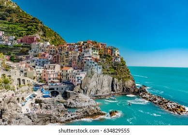 Manarola Landscape Italy Stock Photo Shutterstock