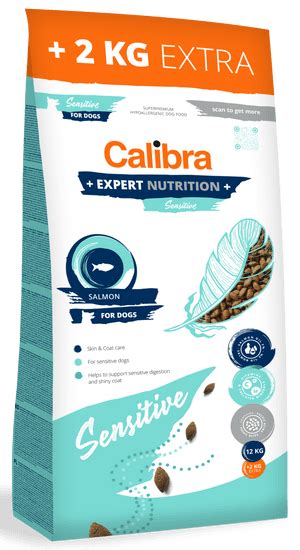 Calibra Expert Nutrition Sensitive Hrana Za Odrasle Pse Z Lososom 12