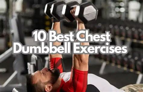 10 Best Chest Exercises With Dumbbells That Will Pump Your Pecs The Gym Goat