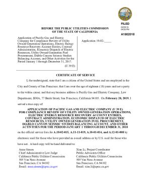 Fillable Online Docs Cpuc Ca Contract For Eligible Chp Facilities With