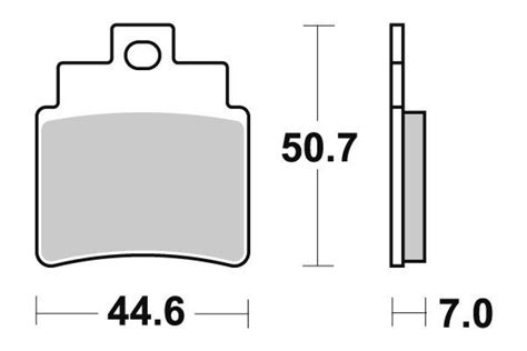 Plaquette de frein Ferodo pour Quad Kymco 250 Maxxer 2004 à 2007 ARG