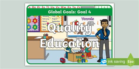 Global Goal 4: Quality Education Poster | CfE Resources