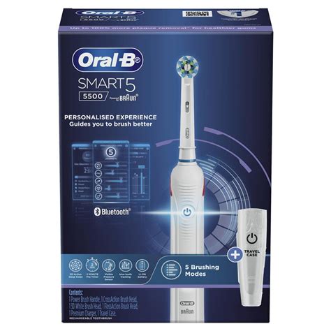 Buy Oral B Power Toothbrush Smart 5500 White Online At Chemist Warehouse®