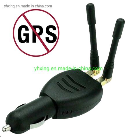 2 Antennas Gps Signal Blocker Anti Tracking Gps L1 L2 Signal Mini Style Gps Signal Jammer For