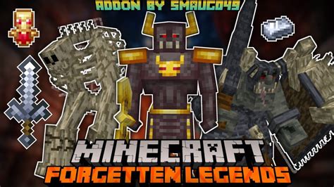 Fantasy Minecraft Pe Mod The Forgotten Legends Addon Minecraft Pe