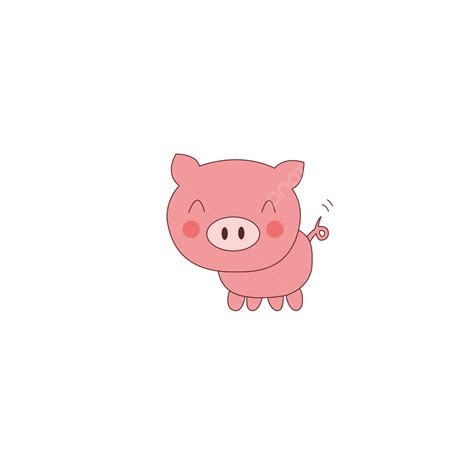 Cerdo Vectorial De Dibujos Animados Originales PNG Cerdos Cerdito