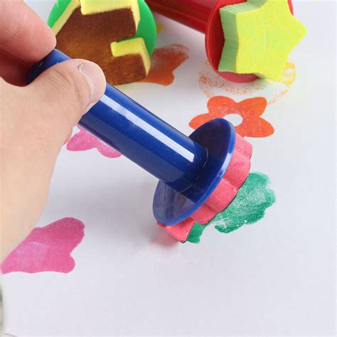 Buy 6PCS SET Painting Tools Art Supplies DIY Sponge Paint Brush