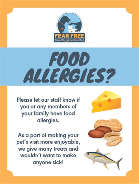 Food Allergen Notification Poster For Your Office