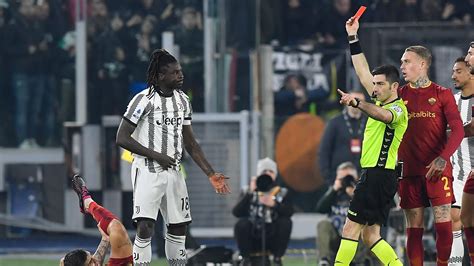 Giudice Sportivo Moise Kean Punito Con Giornate Di Squalifica E