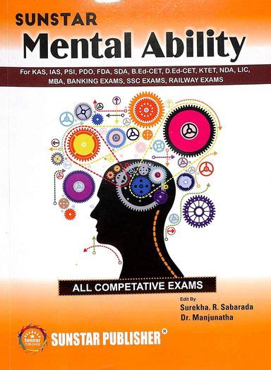 Buy Sunstar Mental Ability For Kas Ias Psi Pdo Fda Sda Bed Cet Ded Cet