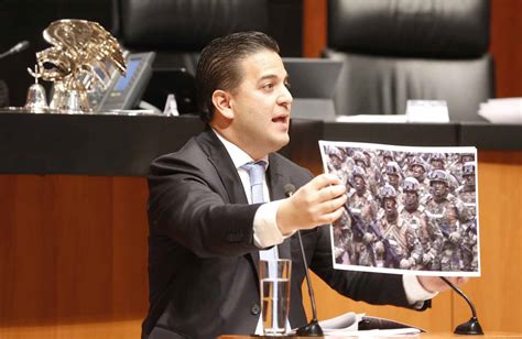 Senador Damián Zepeda Vidales al presentar diversas reservas a varios