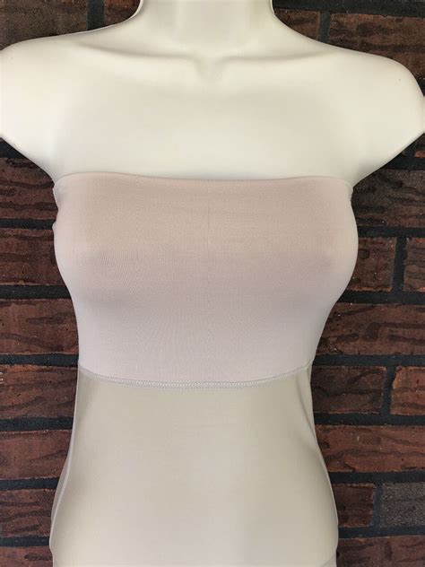 Spanx Hide And Sleek Full Slip Small Nude Hold In Place Top Slimming