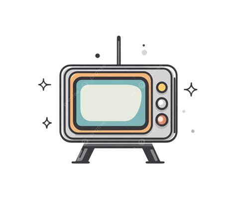 Old Fashioned Crt Television, Vintage Tv, Retro Television, Old