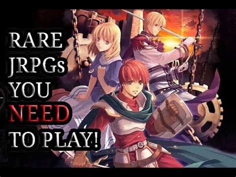 Top Rare Jrpgs You Need To Play Youtube