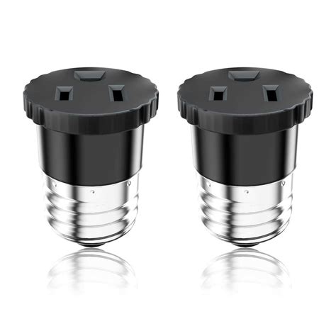 2 Pack Light Socket To Plug Adapter Hardwares Online Store