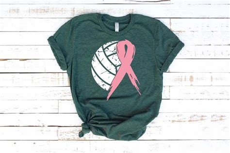 Volleyball Tackle Breast Cancer Svg Awareness