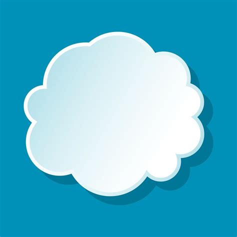 Round Cloud Icon 14577554 Vector Art At Vecteezy