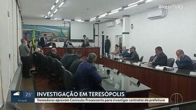 RJ Inter TV 1ª Edição Vereadores aprovam Comissão Processante para