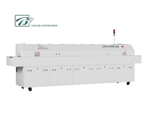 Jaguar Smd Smt 8 Heating Zones Pcb Reflow Soldering Oven A8 China