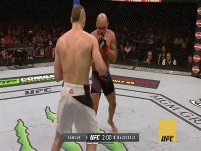 Robbie Lawler vs Rory MacDonald Full Fight UFC 189 Round 2 MMA Video