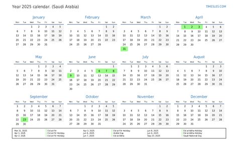 Saudi Arabia School Calendar 2025 Yuma Skye