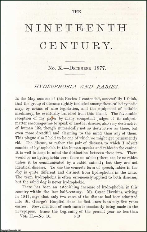 Hydrophobia And Rabies The Connection Between The Two And The Need For