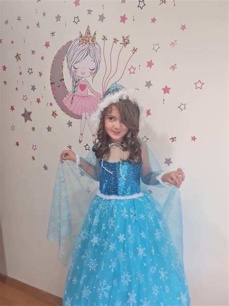 Elsa Frozen Princess Costume Disney Princess Costume - Etsy