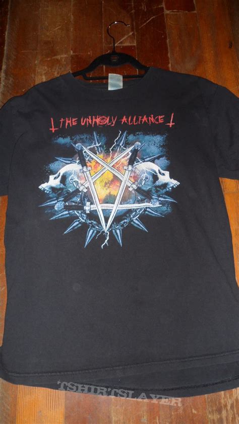 Slayer Unholy Alliance Tour shirt 2006 M | TShirtSlayer TShirt and ...