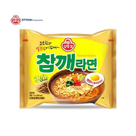 Ottogi Sesame Ramen Noodle 115g Shopee Philippines