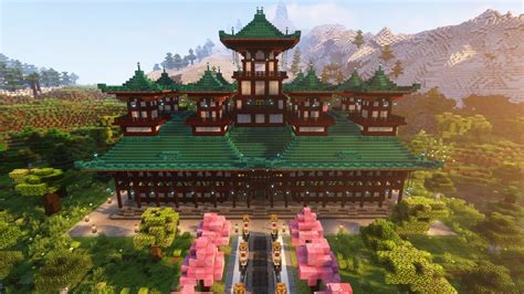 Minecraft Japanese Shrine