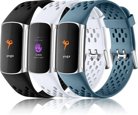 Maledan Lot De Bracelets Compatibles Avec Fitbit Charge Pour Homme