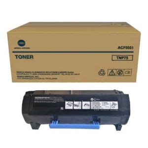 Toner Konica Minolta Noir TNP75 Pour Bizhub 5000i Et 5020i 20000