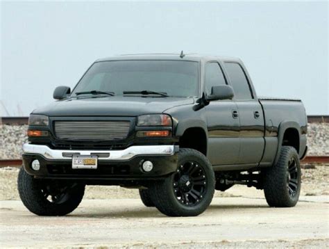 Black Sierra Lifted | Chevrolet trucks, Gmc trucks, Monster trucks