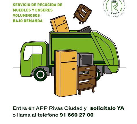 Rivamadrid Presenta El Nuevo Servicio De Recogida De Enseres Y